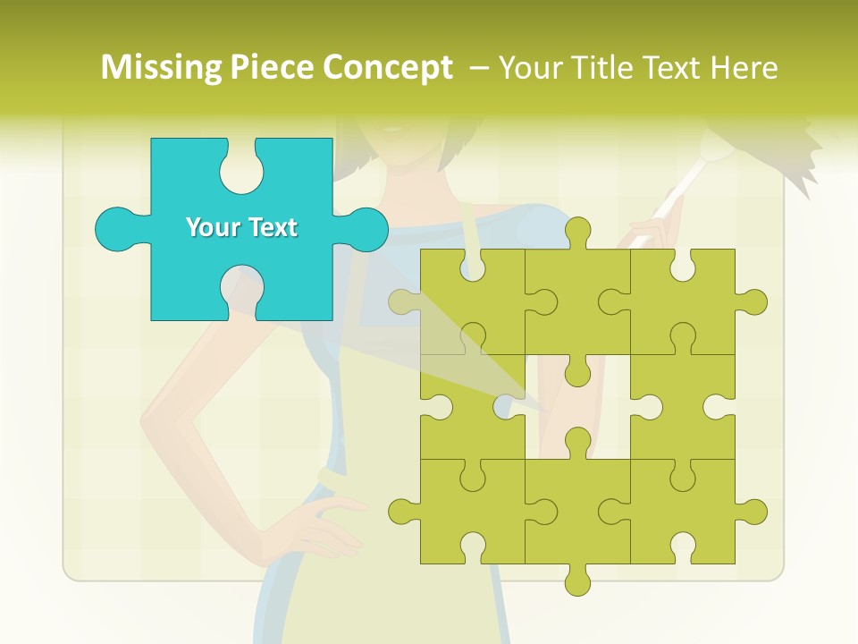 Duster Cleaning Dusting PowerPoint Template