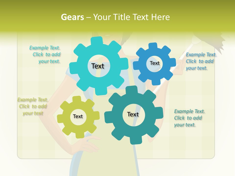 Duster Cleaning Dusting PowerPoint Template
