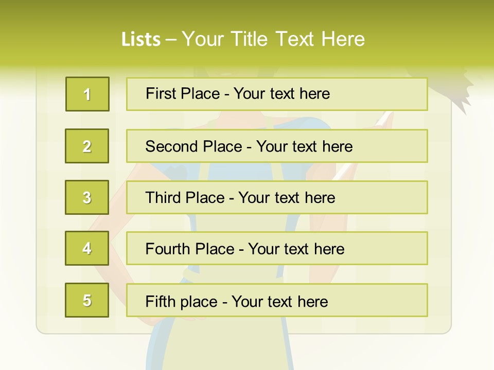Duster Cleaning Dusting PowerPoint Template