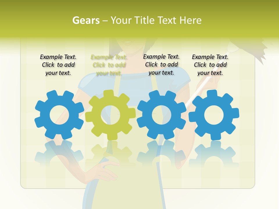 Duster Cleaning Dusting PowerPoint Template