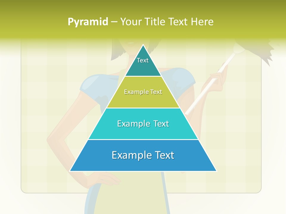 Duster Cleaning Dusting PowerPoint Template