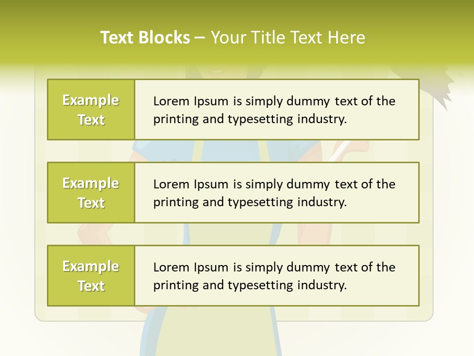 Duster Cleaning Dusting PowerPoint Template