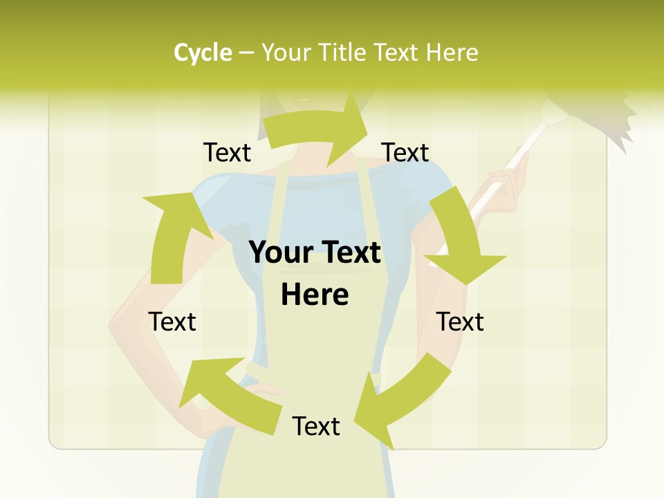 Duster Cleaning Dusting PowerPoint Template