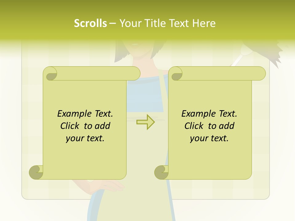 Duster Cleaning Dusting PowerPoint Template