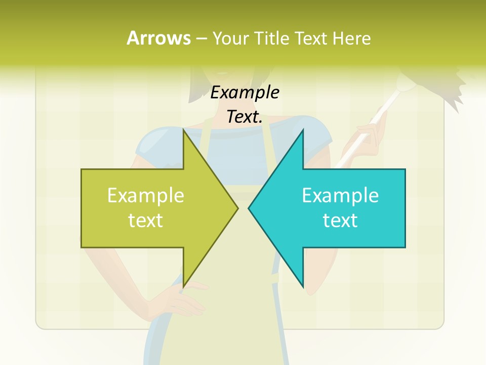 Duster Cleaning Dusting PowerPoint Template