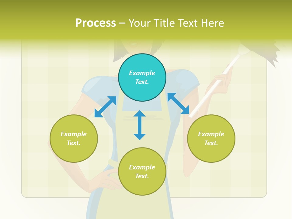 Duster Cleaning Dusting PowerPoint Template
