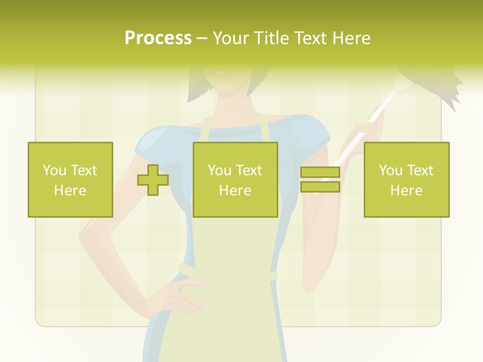 Duster Cleaning Dusting PowerPoint Template