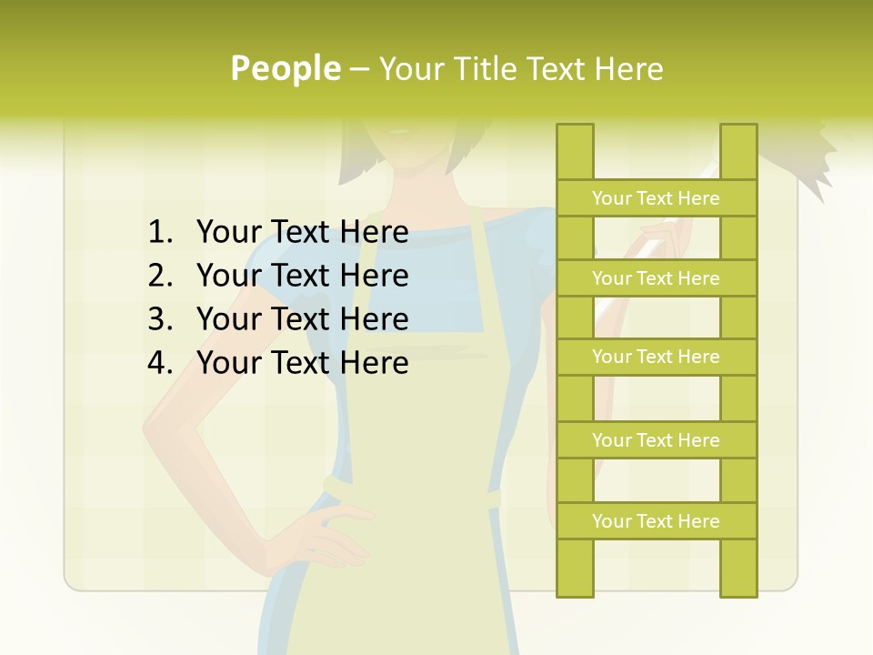 Duster Cleaning Dusting PowerPoint Template