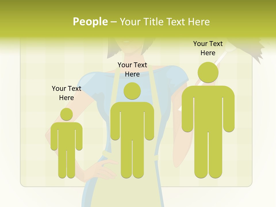 Duster Cleaning Dusting PowerPoint Template