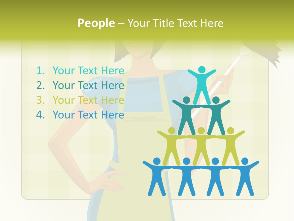 Duster Cleaning Dusting PowerPoint Template