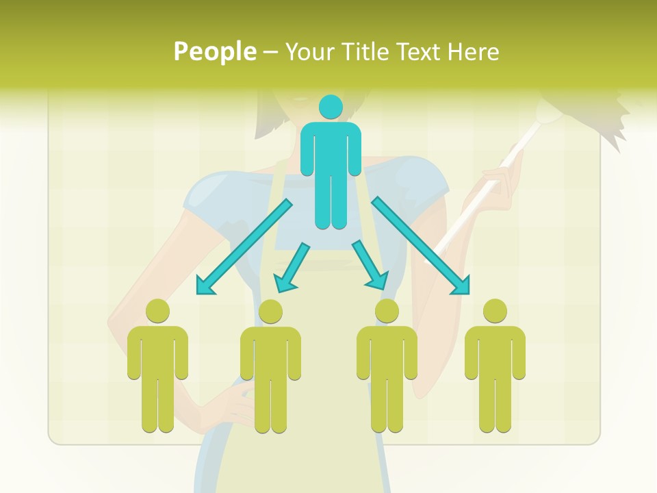 Duster Cleaning Dusting PowerPoint Template