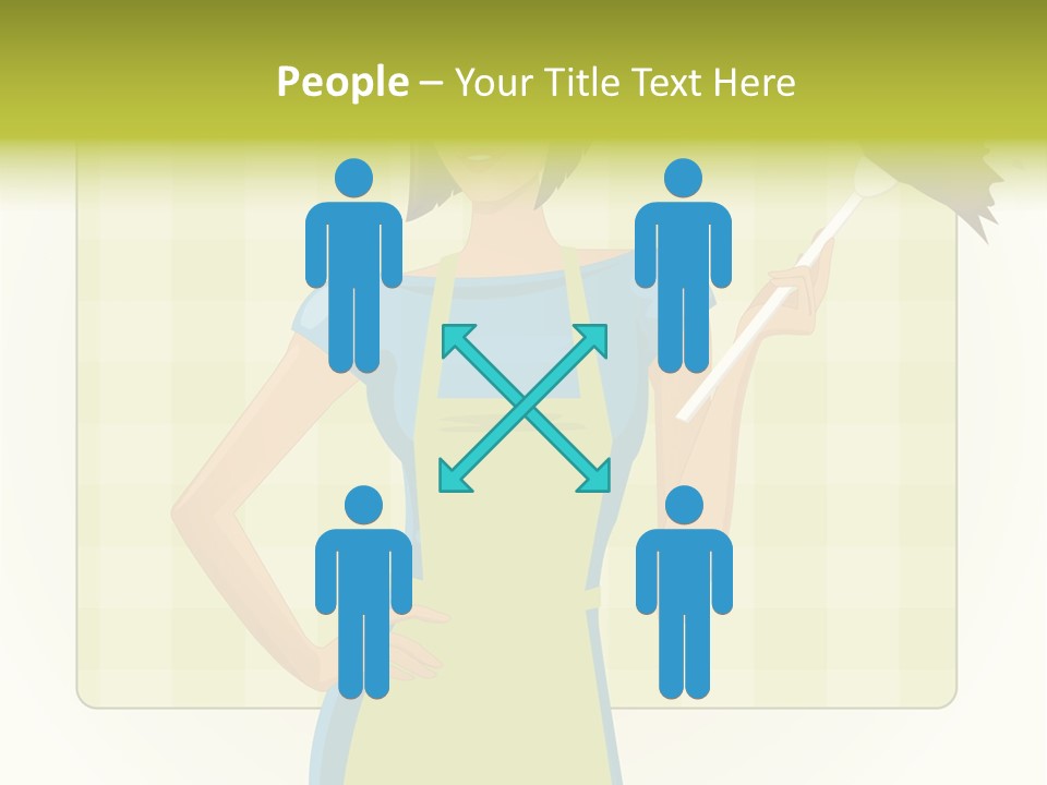 Duster Cleaning Dusting PowerPoint Template