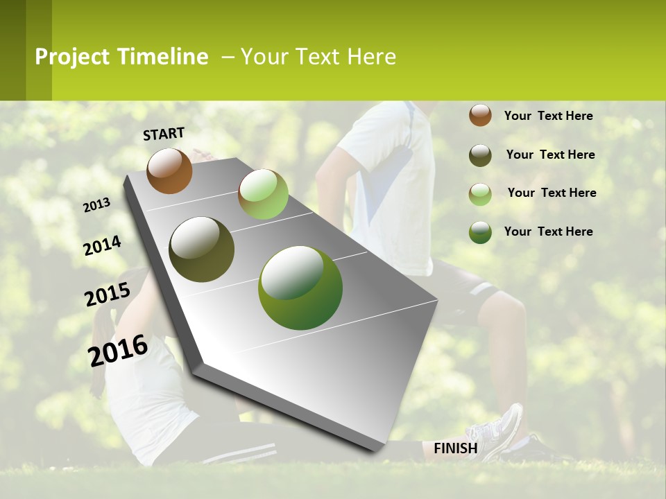 Temperature Cool Remote PowerPoint Template