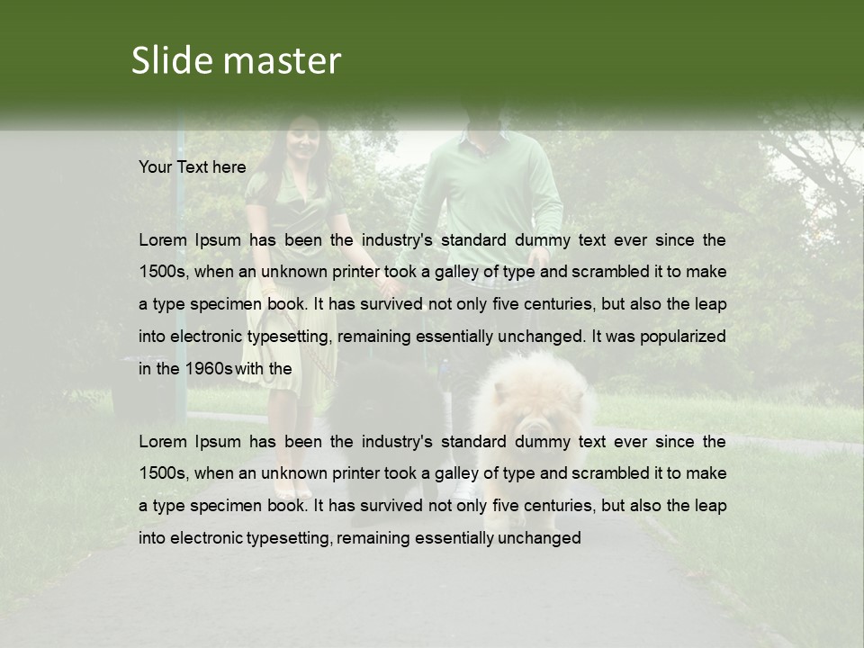 Cold Home Industry PowerPoint Template