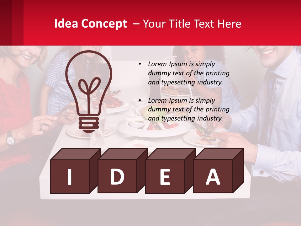 Switch Technology Electricity PowerPoint Template