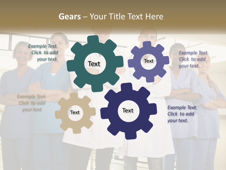 Remote System Unit PowerPoint Template
