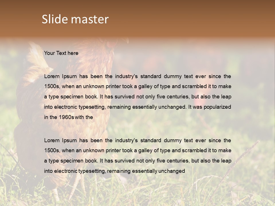 Home House Unit PowerPoint Template