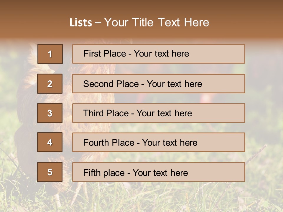 Home House Unit PowerPoint Template