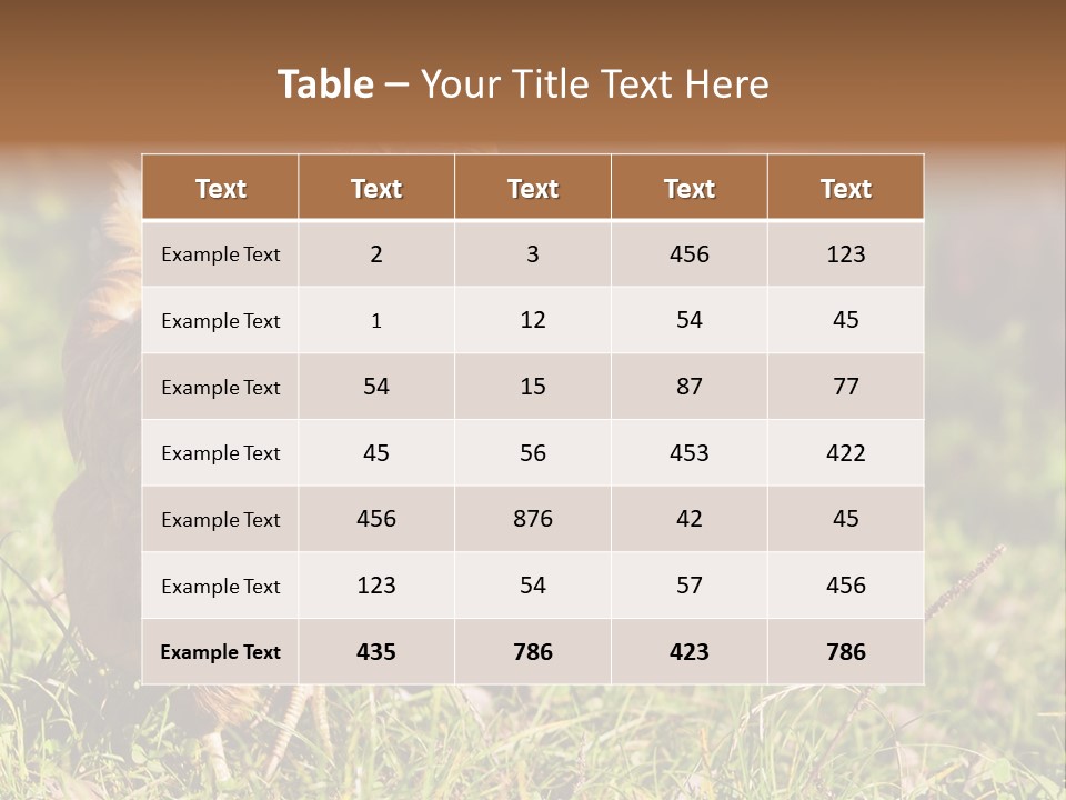 Home House Unit PowerPoint Template