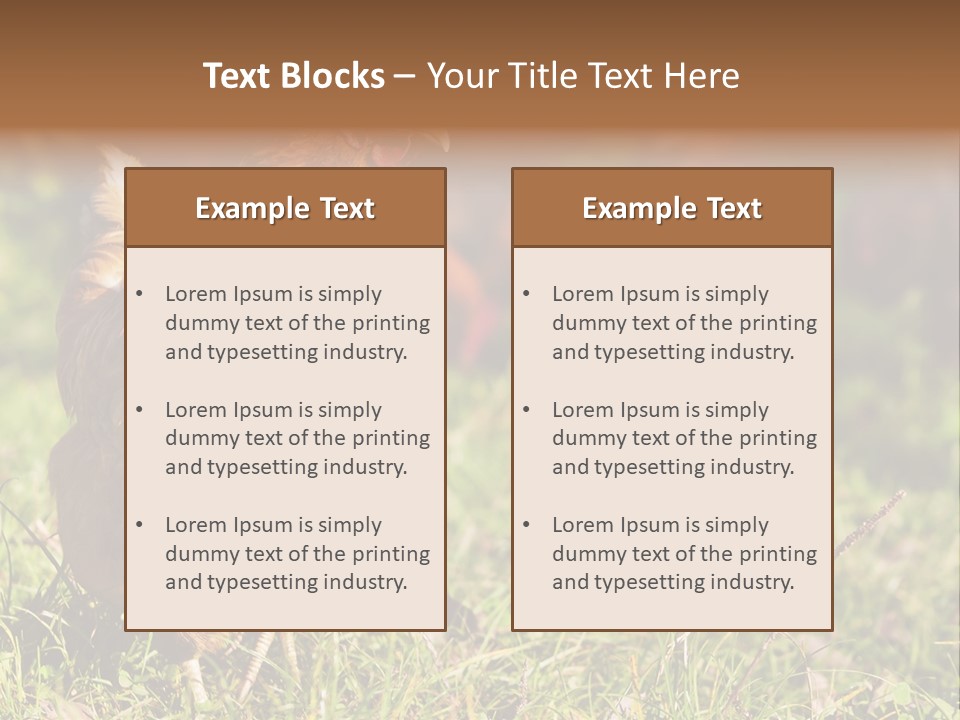 Home House Unit PowerPoint Template