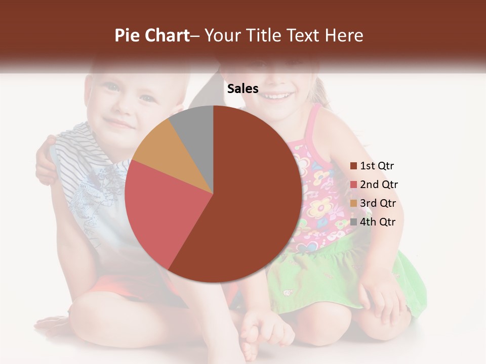 Sister Boy Innocence PowerPoint Template