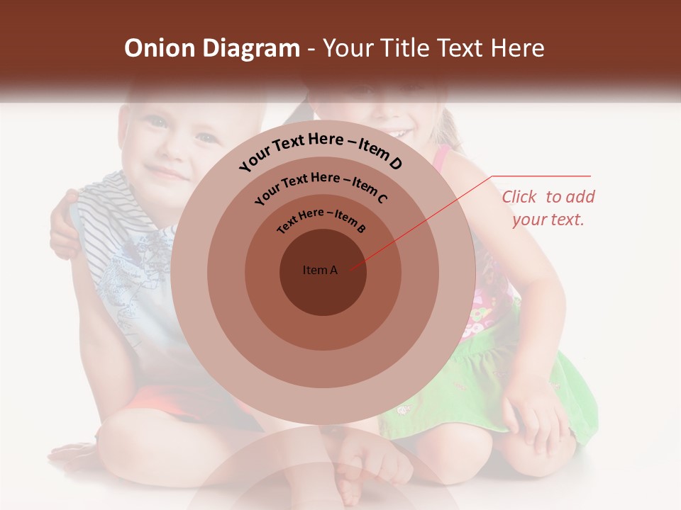 Sister Boy Innocence PowerPoint Template