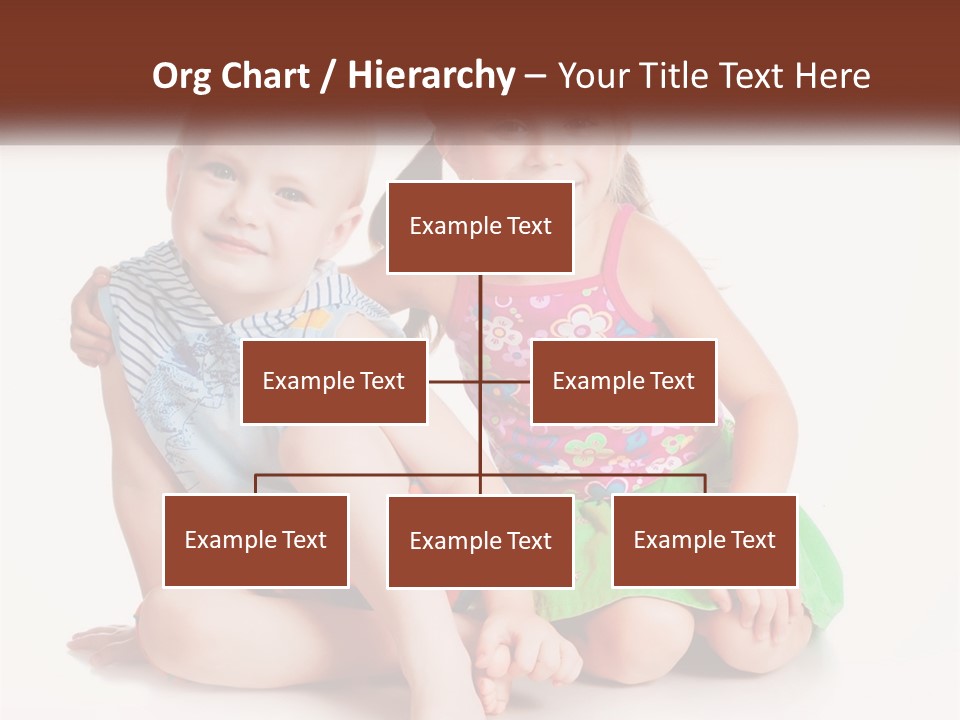 Sister Boy Innocence PowerPoint Template