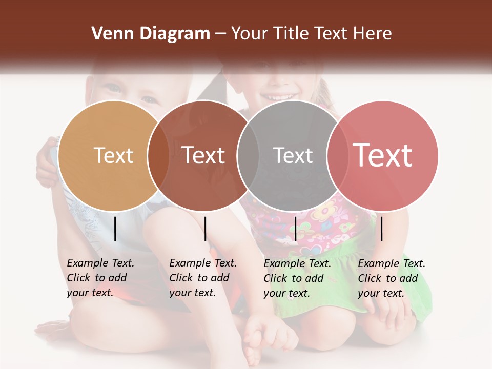 Sister Boy Innocence PowerPoint Template