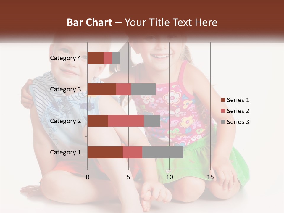 Sister Boy Innocence PowerPoint Template