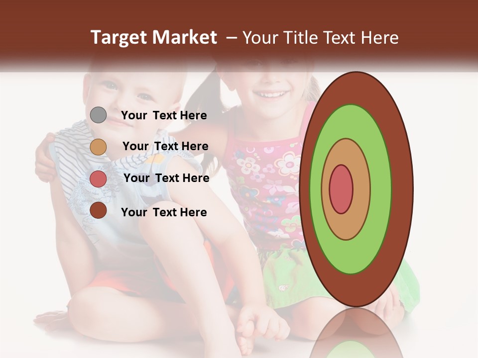 Sister Boy Innocence PowerPoint Template