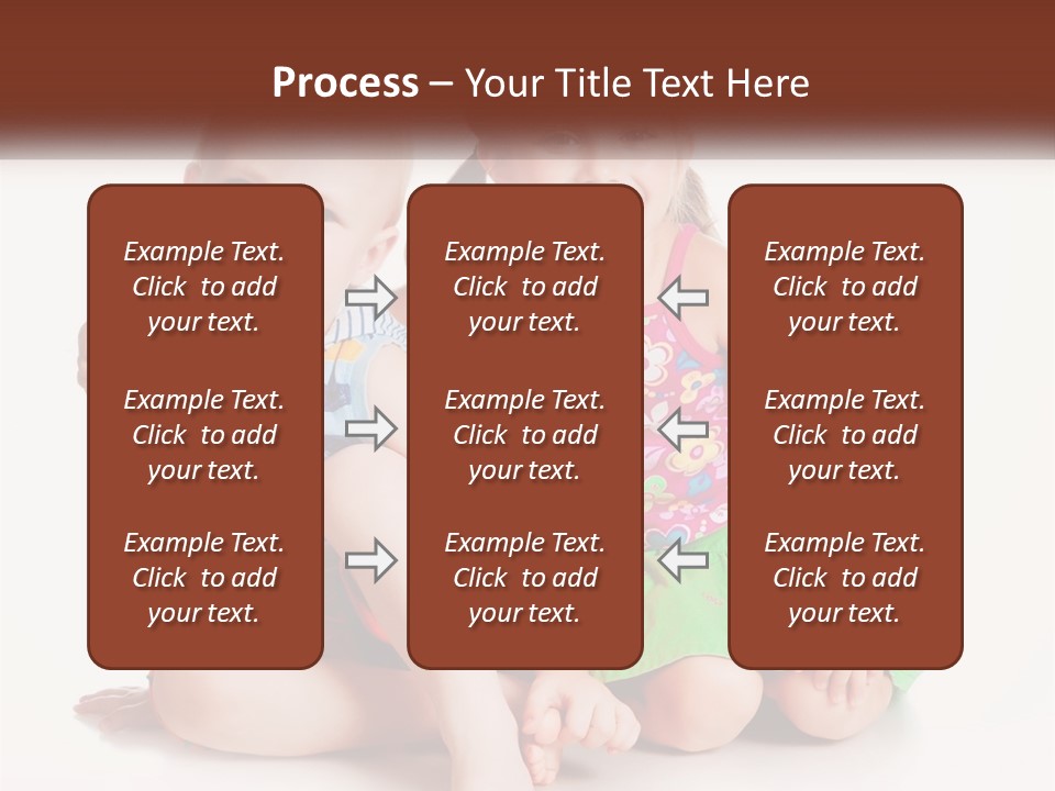 Sister Boy Innocence PowerPoint Template