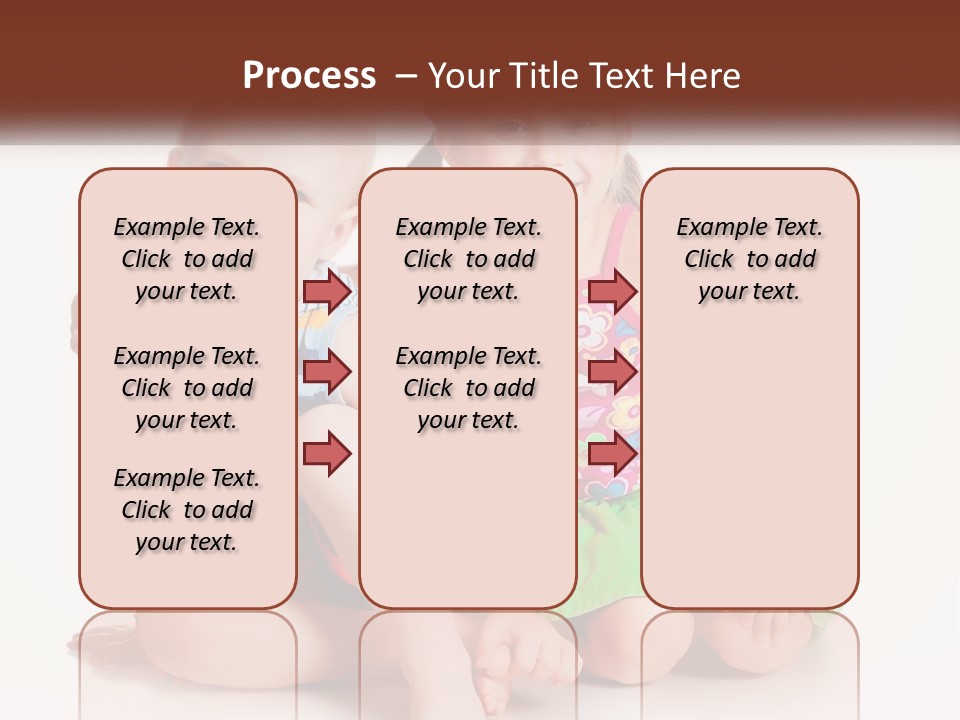 Sister Boy Innocence PowerPoint Template