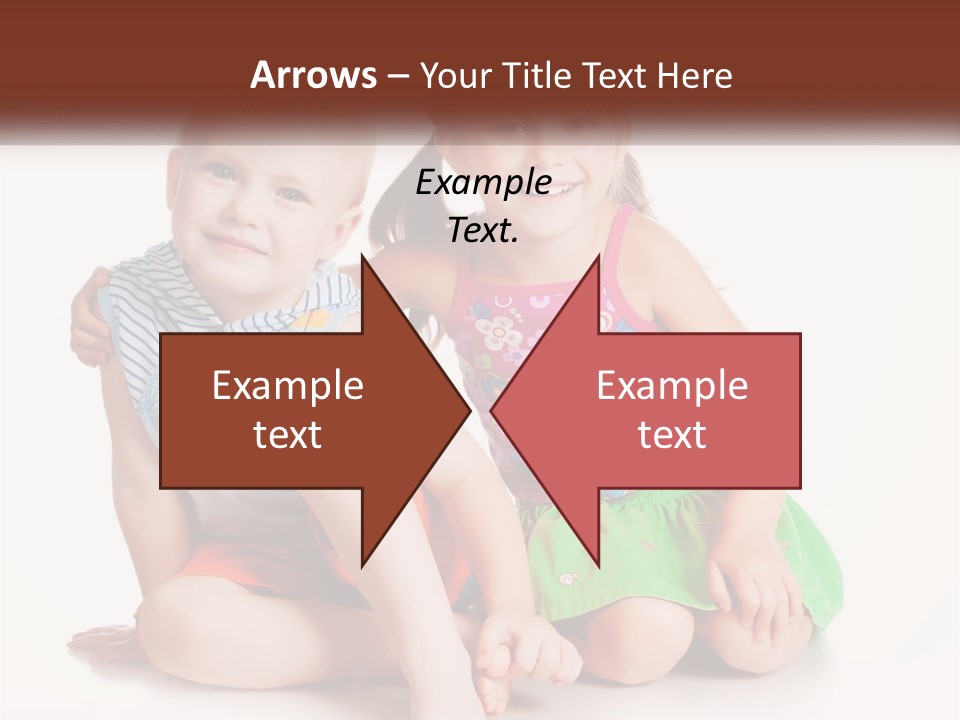 Sister Boy Innocence PowerPoint Template