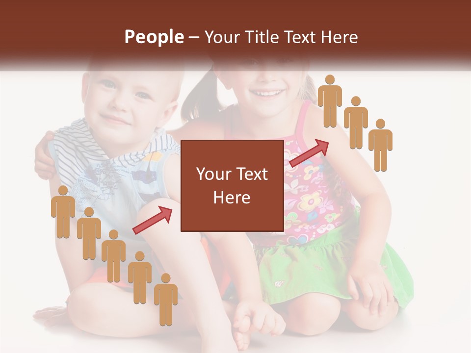 Sister Boy Innocence PowerPoint Template