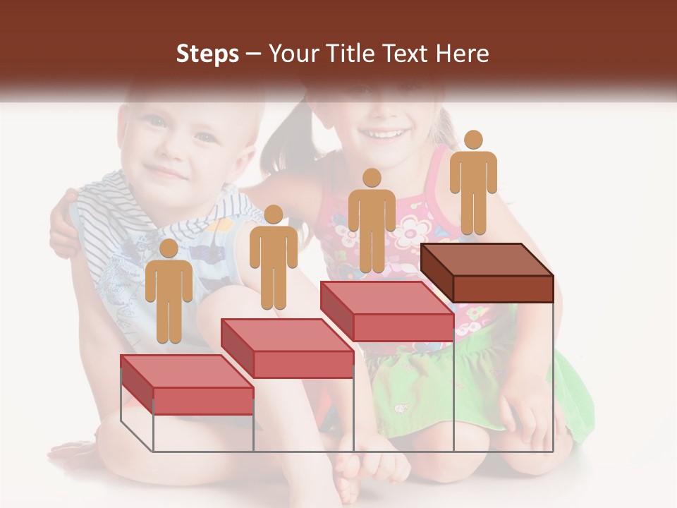 Sister Boy Innocence PowerPoint Template