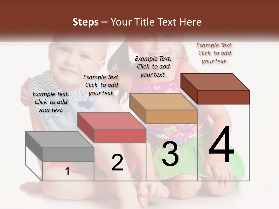 Sister Boy Innocence PowerPoint Template