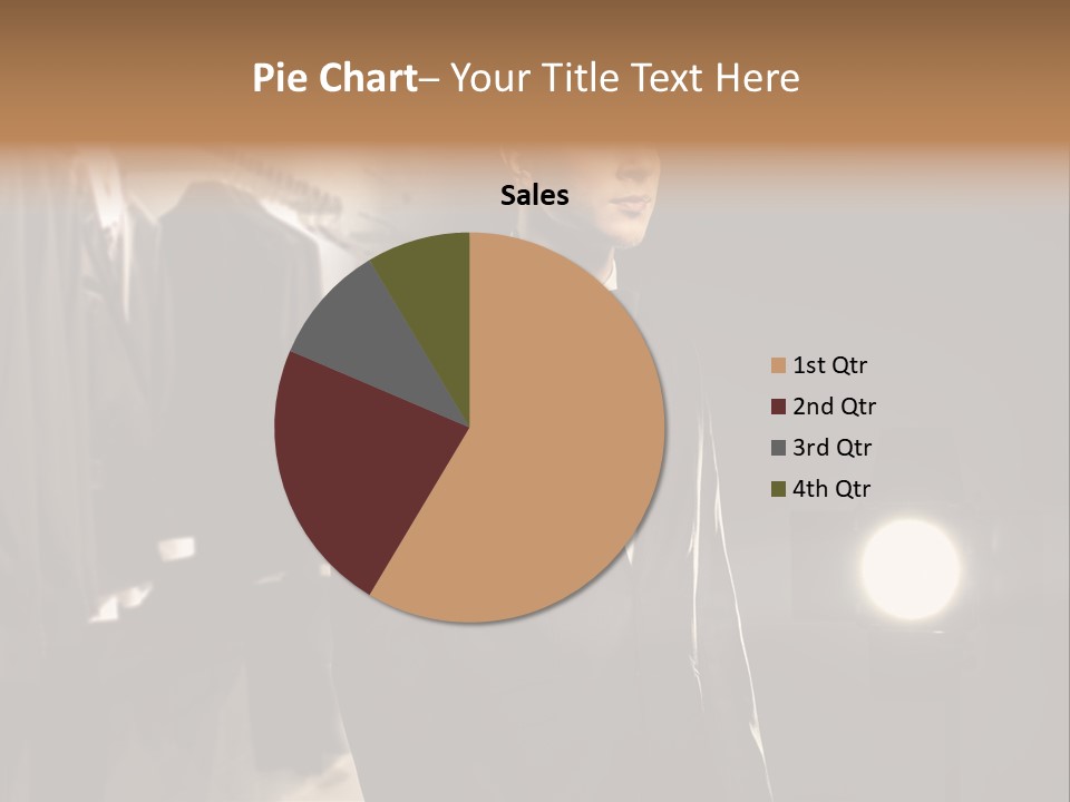 Nature Business Man PowerPoint Template