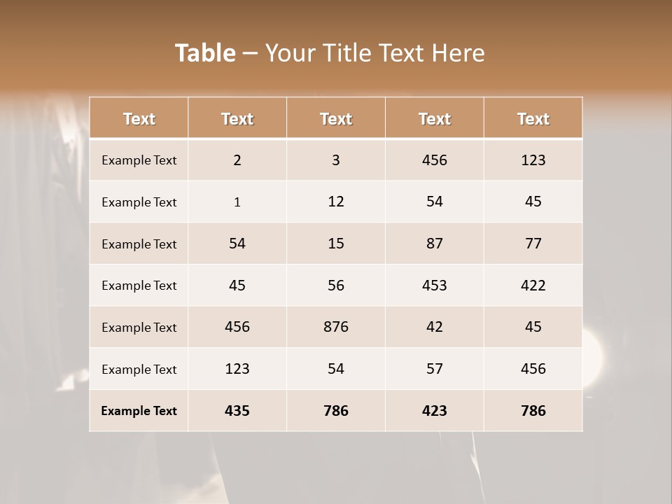 Nature Business Man PowerPoint Template