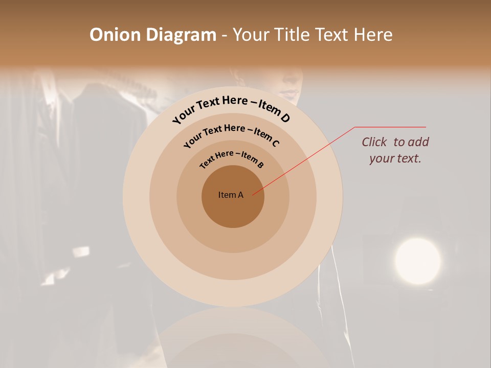 Nature Business Man PowerPoint Template
