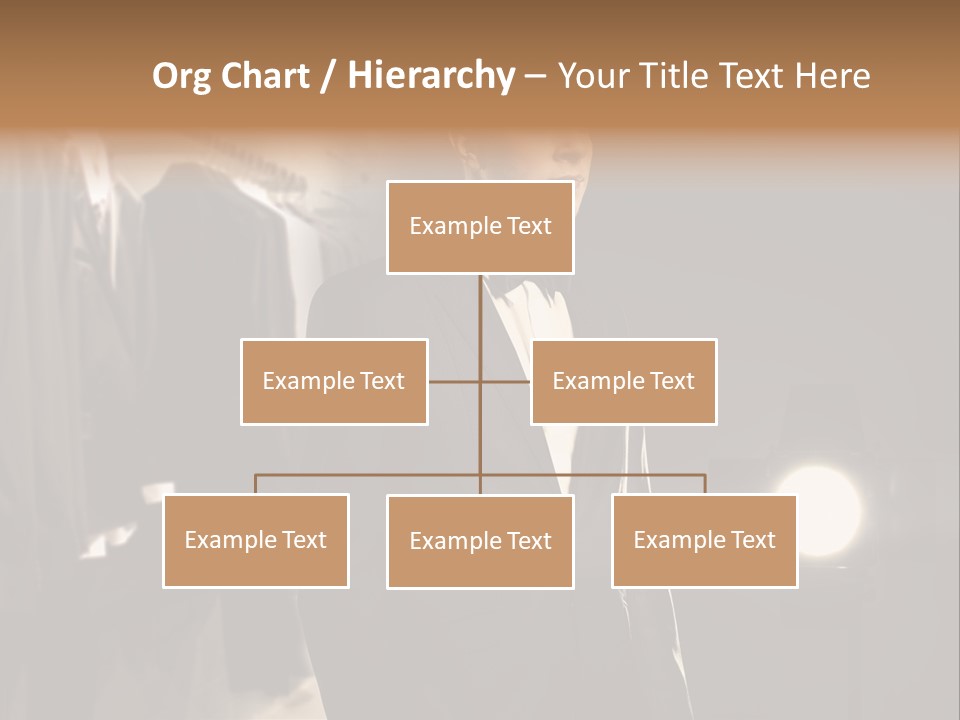 Nature Business Man PowerPoint Template