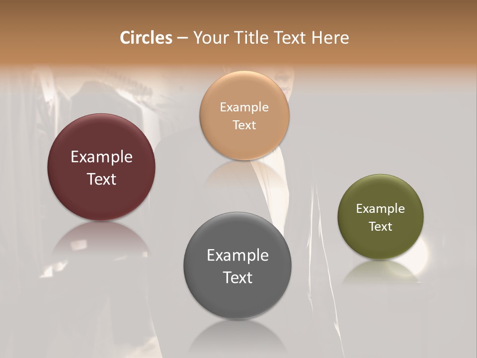 Nature Business Man PowerPoint Template