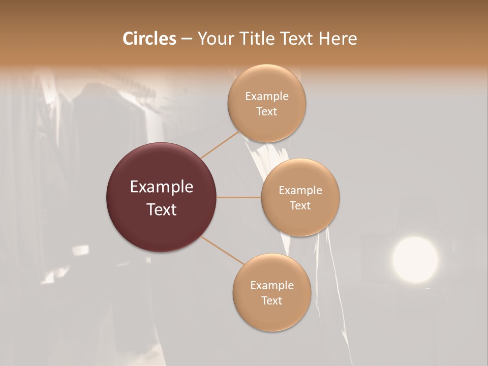 Nature Business Man PowerPoint Template