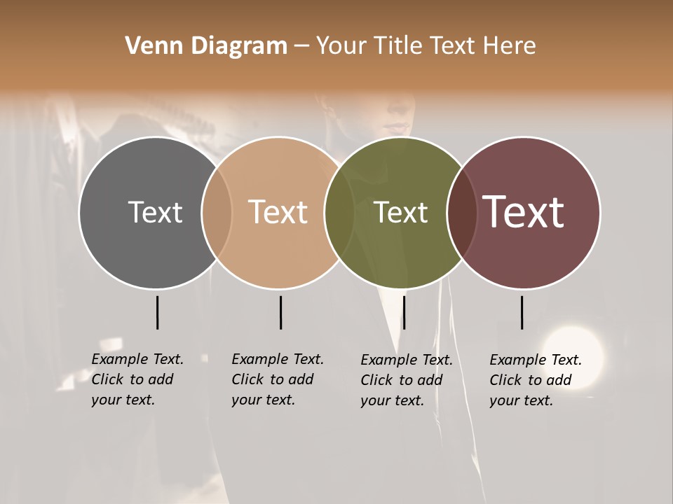 Nature Business Man PowerPoint Template