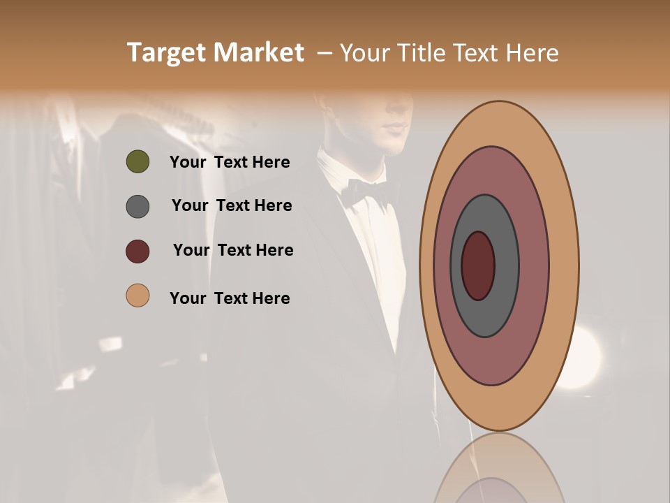 Nature Business Man PowerPoint Template