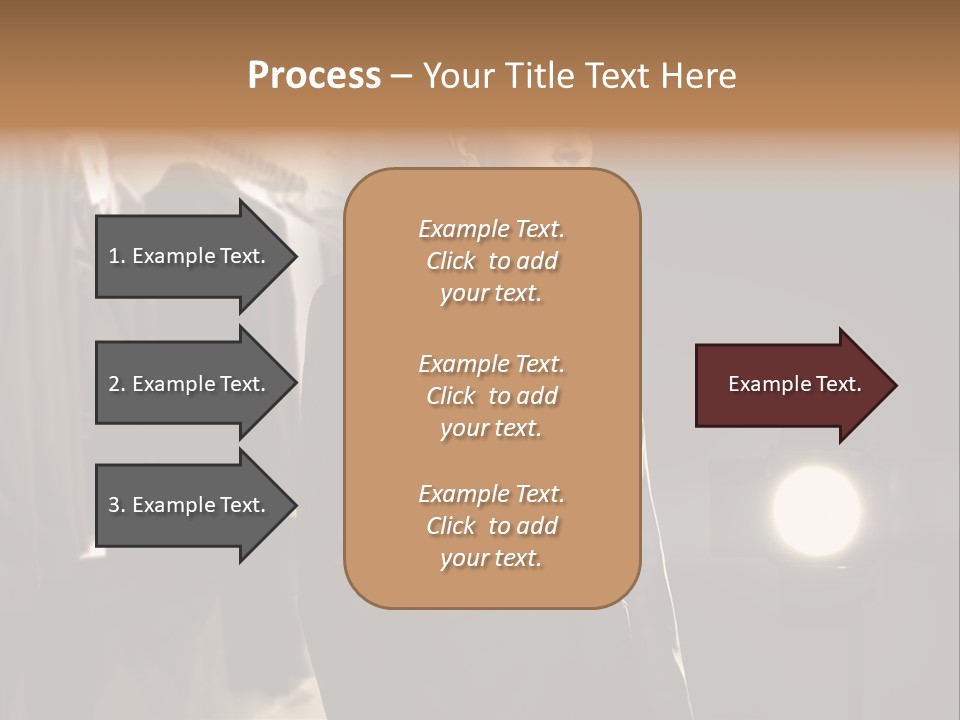 Nature Business Man PowerPoint Template