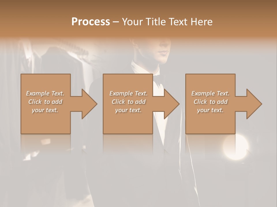 Nature Business Man PowerPoint Template