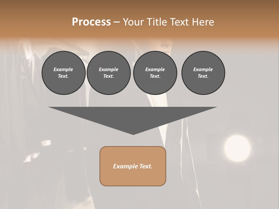 Nature Business Man PowerPoint Template
