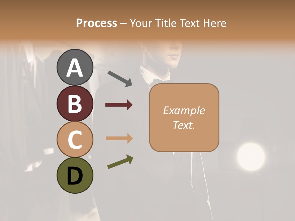 Nature Business Man PowerPoint Template