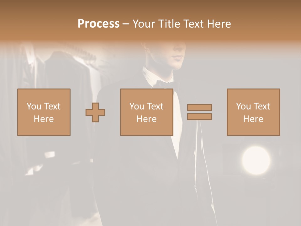 Nature Business Man PowerPoint Template