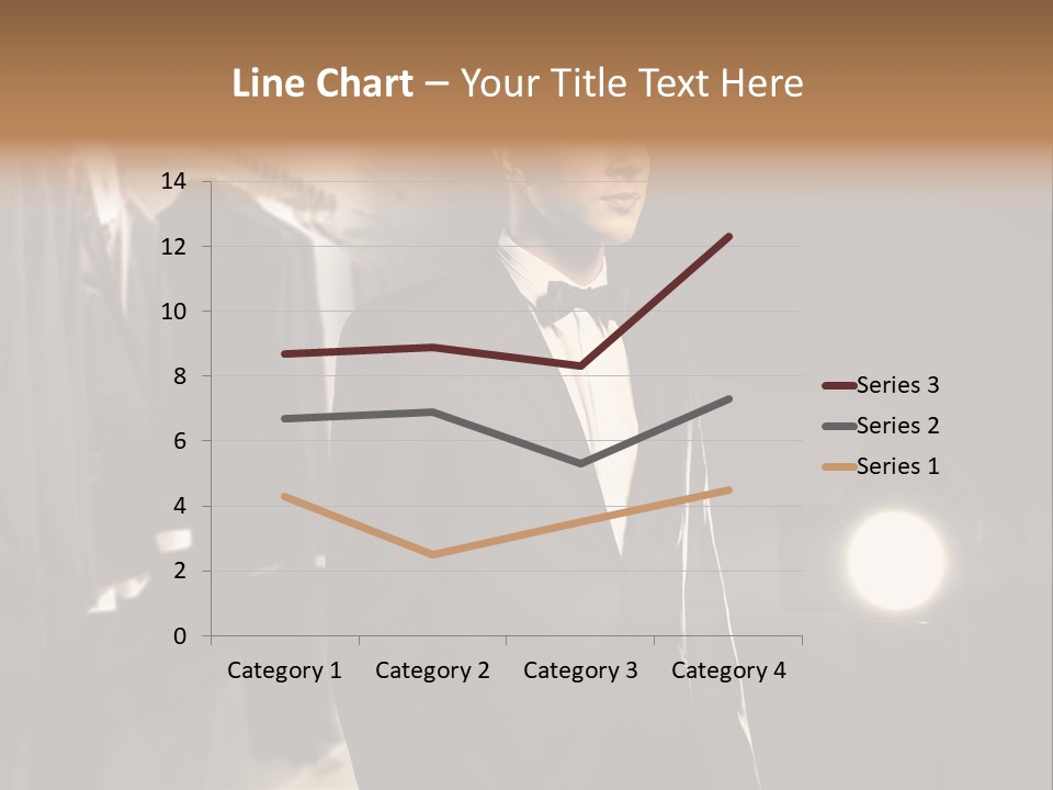 Nature Business Man PowerPoint Template